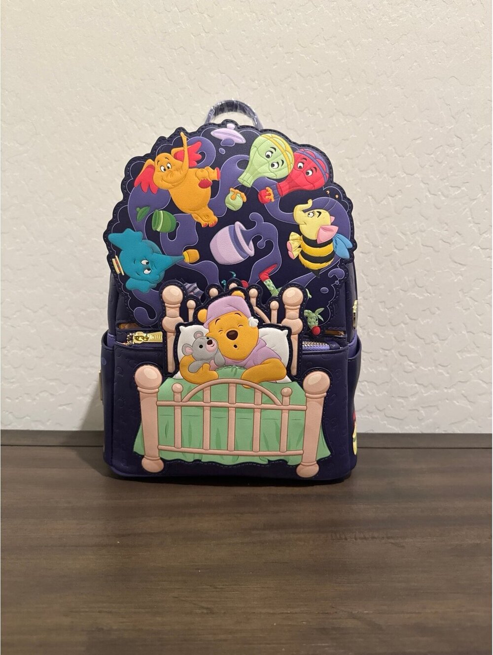 Loungefly D23 Exclusive Winnie the Pooh Heffalumps & Woozles Mini Backpack NWT